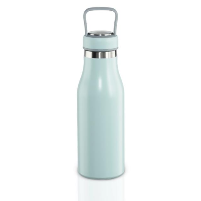 Xavax Drinking Bottle, 500 ml, Twist Closure, Leak-proof, Carbonated Drinks-safe, blue 