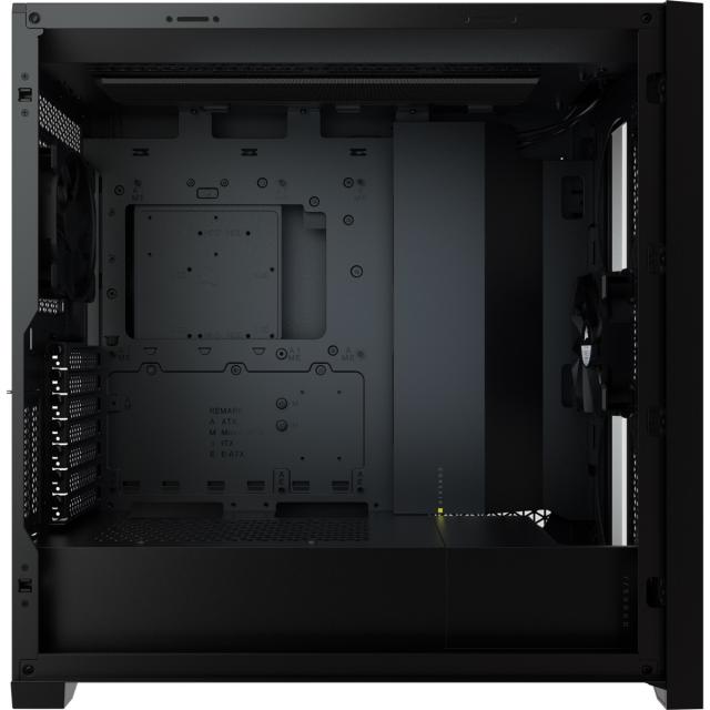 Case Corsair 5000D Airflow Mid Tower, Tempered Glass, Black 