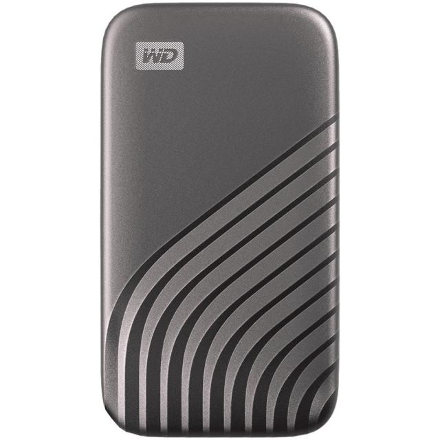 Външно SSD Western Digital My Passport, 1TB, 2.5", USB 3.2, Сив 