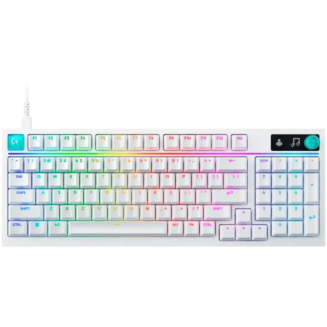 Gaming Mechanical keyboard Logitech G316 X 98 - Hot-Swappable Tactile Switch - White 