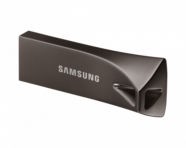 USB памет Samsung BAR Plus, 256GB, USB-A, Titanium Gray 