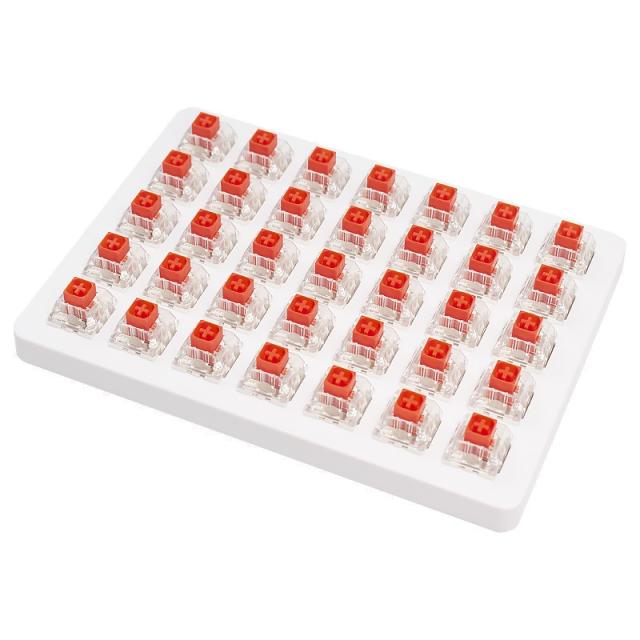 Суичове за механична клавиатура Keychron Kailh Box Red, Switch Set 35 броя 