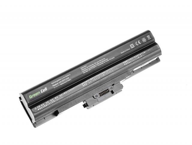 Батерия  за лаптоп GREEN CELL, Sony VAIO VGN-FW PCG-31311M VGN-FW21E VGP-BPL13, 11.1V, 6600mAh 