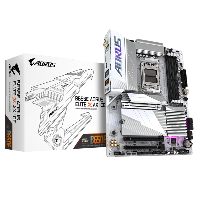 Дънна платка GIGABYTE B650E AORUS ELITE X ICE 