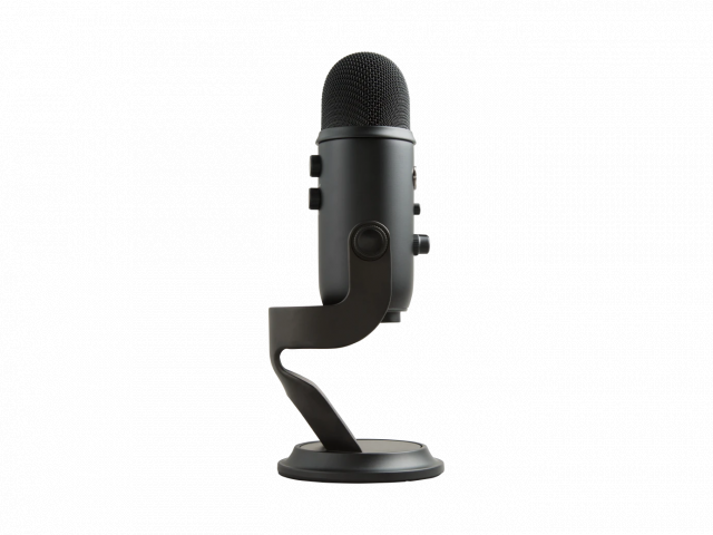 Настолен микрофон Logitech Blue YETI - Blackout 