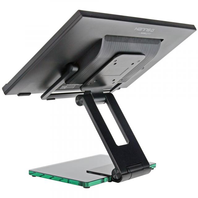 Стойка за тъч монитор Hannspree POS Stand Deluxe, 10.1" - 23", Черна 