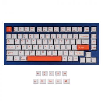 Капачки за механична клавиатура Keychron Orange 92-Keycap Set PBT Dye-Sub US Layout