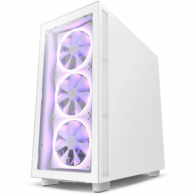 Case NZXT H7 Elite Matte White 