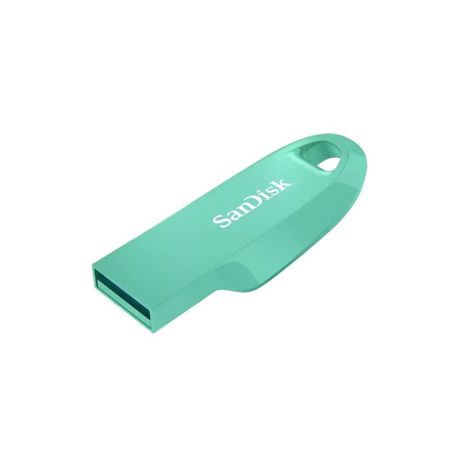 SanDisk Ultra Curve 3.2 Flash Drive, Green 