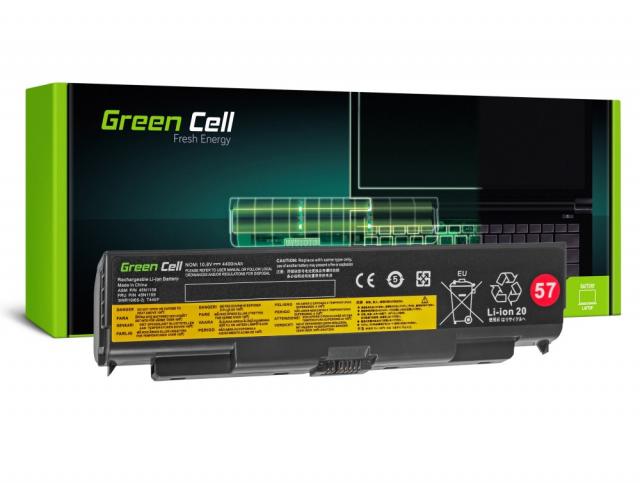 Батерия за лаптоп GREEN CELL, Lenovo ThinkPad T440P, T540P, W540, W541, L440, L540, 11.1V, 4400mAh 