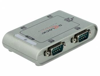 Адаптер DeLock, USB 2.0 - 4 x RS-232