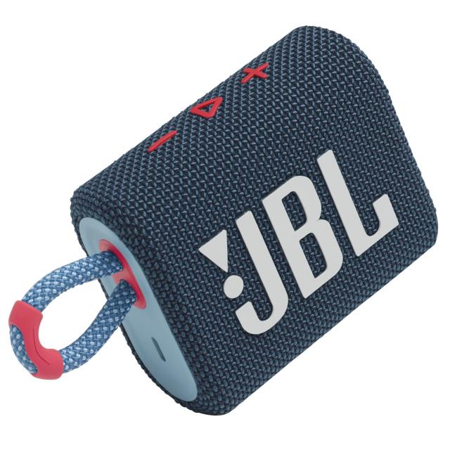 Блутут колонка JBL GO 3 Син/Розова 