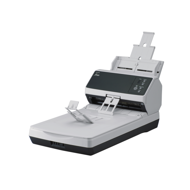 Document Scanner Ricoh fi-8250, Flatbed, A4, USB 3.2 gen1, ADF 100 pages 