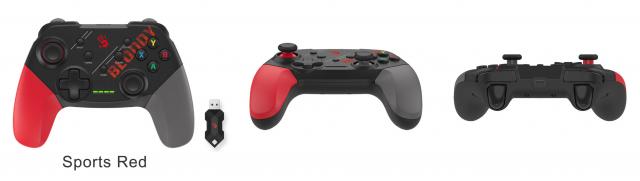 Gamepad A4tech Bloody GPW50, Dual-mode Wireless & Wired, Red 