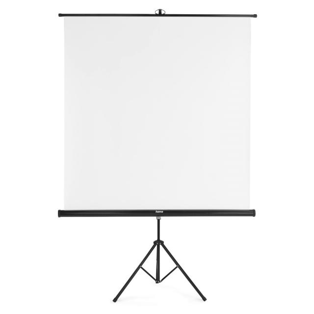 Hama Screen with tripod, 155 x 155 cm, 2-in-1, 21574 