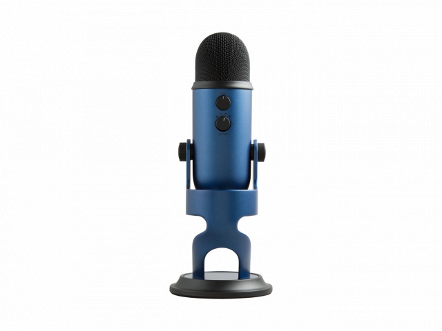 Настолен микрофон Logitech Blue YETI - Midnight Blue 