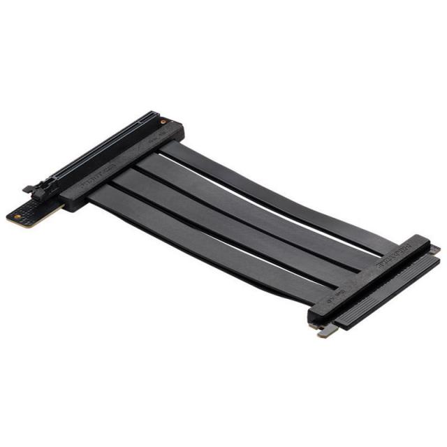 Кабел за вертикален монтаж за видео карта Phanteks Riser Cable 220mm, 90 градуса PCI-E x16 4.0 