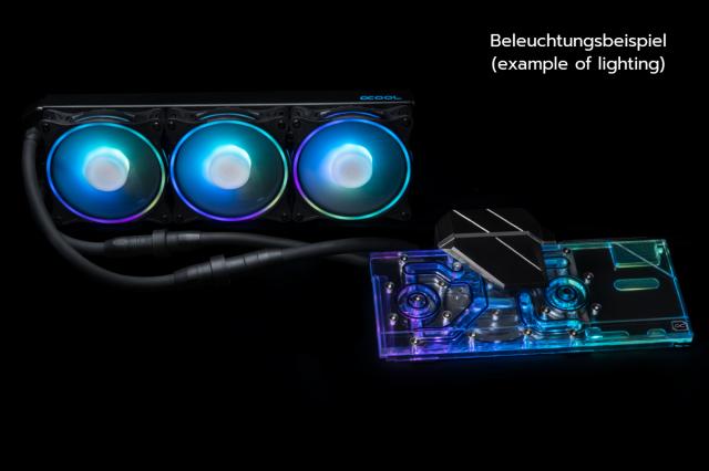 GPU AIO System Alphacool Eiswolf 2 AIO - 360mm Radeon RX 6800/6800XT/6900 Reference Design with Backplate 