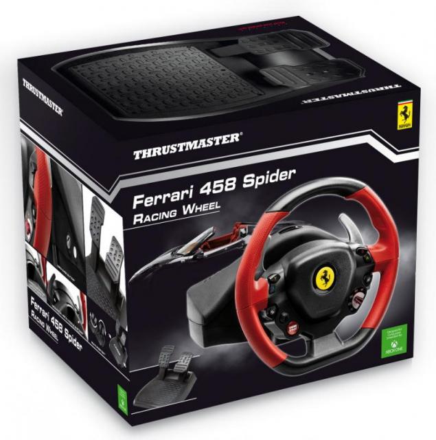 Racing Wheel THRUSTMASTER, Ferrari 458 Spider, for XBox 