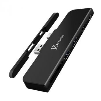 j5create JDD320 ULTRADRIVEMINIDOCK for Surface Pro™ 4/5/6