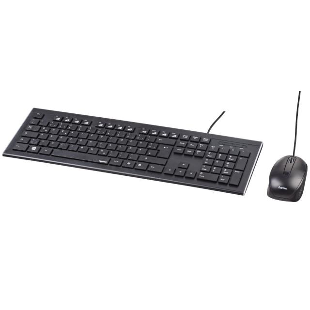 Hama "Cortino" Keyboard/Mouse Set, 134958 