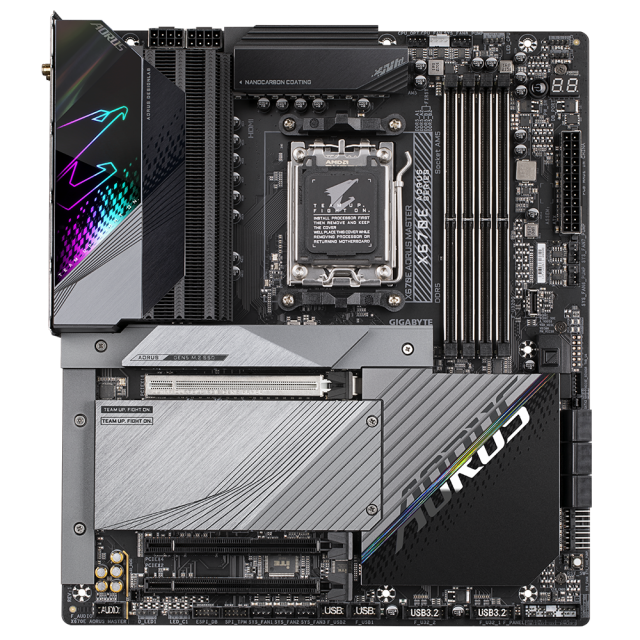 Дънна платка GIGABYTE X670E AORUS Master Socket AM5 