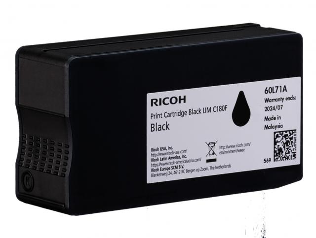 RICOH Black IJM C180F, 2000 copies, Black 