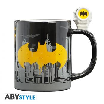 DC COMICS Mug 3D handle Bat-Signal & Batman