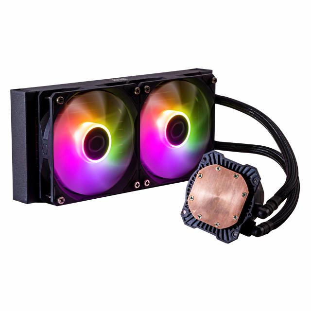 Охладител за процесор Cooler Master ML240L Core ARGB Black 