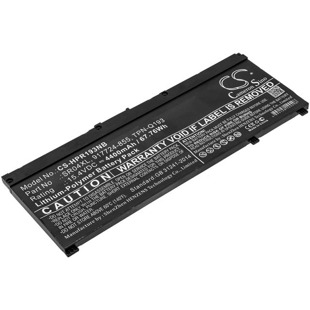 Батерия за лаптоп HP Omen 15-ce000ng; Pavilion 15-CE015DX  SR04XL LiPo  15,4V 4400mAh CAMERON SINO 