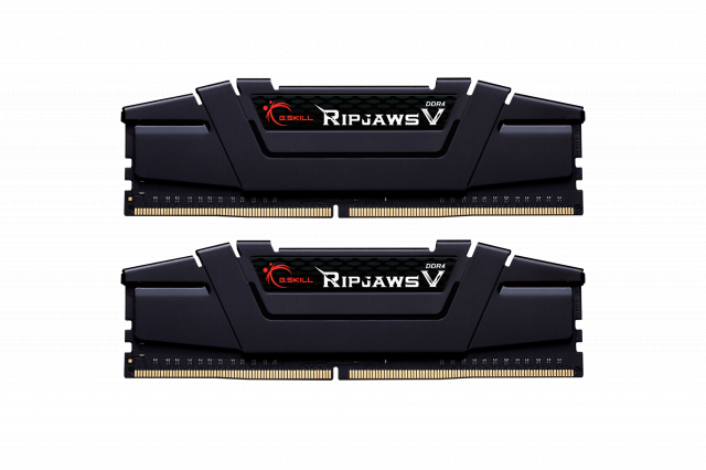 Памет G.SKILL Ripjaws V Black 32GB(2x16GB) DDR4 3600MHz F4-3600C16D-32GVKC 