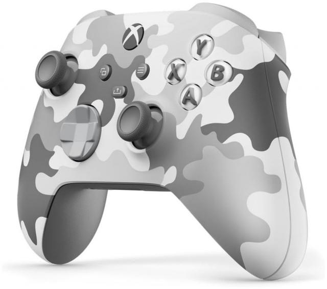 Геймърски Контролер Microsoft - Xbox Wireless Controller, Arctic Camo Special Edition 