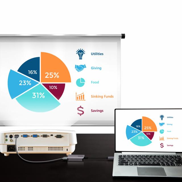 aUSB-C to 4K HDMI Adapter 