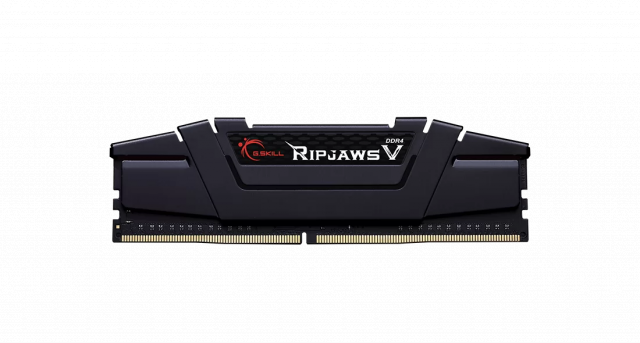 Памет G.SKILL Ripjaws V Black 32GB(2x16GB) DDR4 3600MHz F4-3600C18D-32GVK 