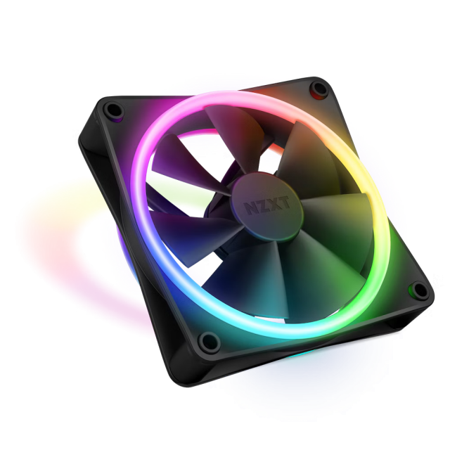 Fan NZXT NZXT F120 RGB Duo, Black 