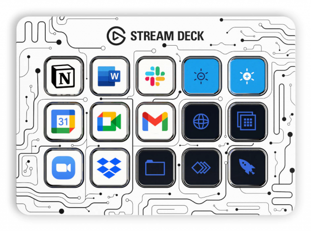 Elgato Stream Deck MK.2 - 15 Customizable LCD Keys 