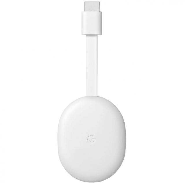 Media Player Google Chromecast with Google TV, HDMI, White 