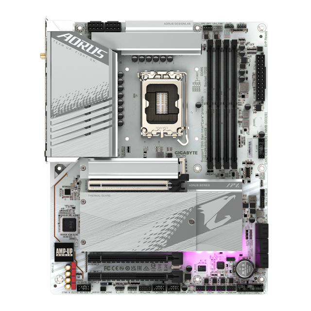 Дънна платка GIGABYTE Z790 AORUS ELITE AX ICE LGA 1700 