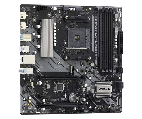 Дънна платка ASRock B550M Phantom Gaming 4, AM4 