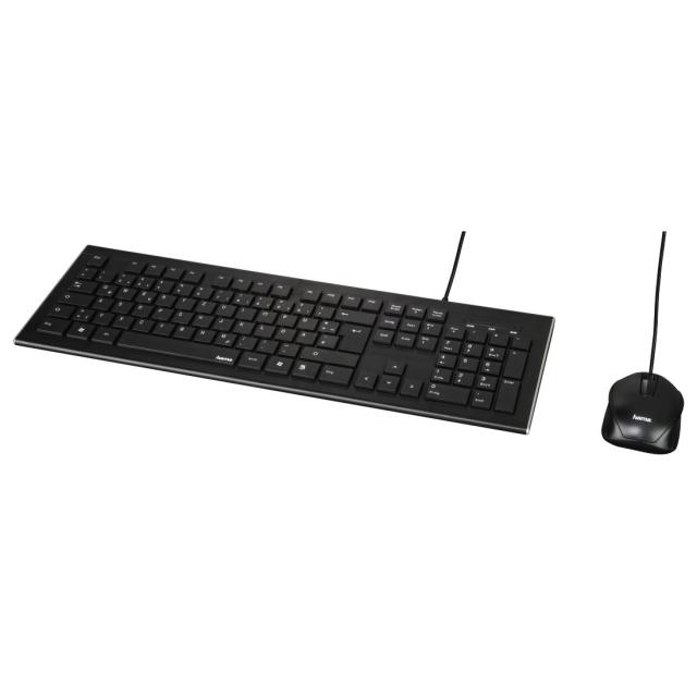 Hama "Cortino" Keyboard/Mouse Set, 134958 