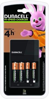 Charger CEF14 + 2*AA NiMH 1300mAh + 2*AAA NIMH 750mAh 4h DURACELL