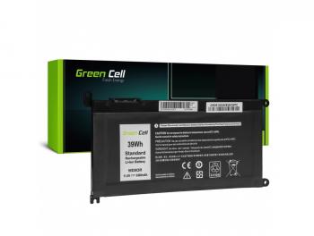 Батерия за лаптоп GREEN CELL, Dell WDXOR-H, Dell Inspiron 13 5368, 5378, 5379, 14 5482, 15 5565, 5567, 5568, 5570, 5578, 5579, 7560, 7570, 17 5770, 11.4V, 3400mAh