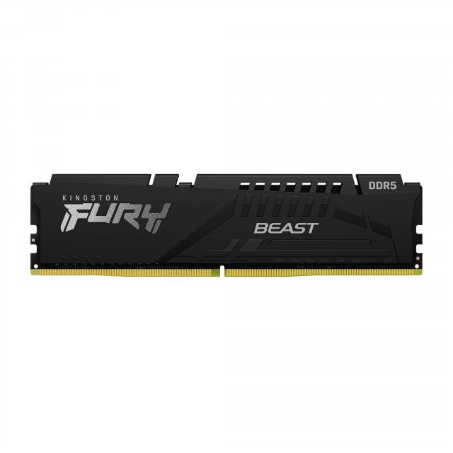 Памет Kingston FURY Beast Black 8GB DDR5 5200MHz CL40, Intel XMP - KF552C40BB-8 
