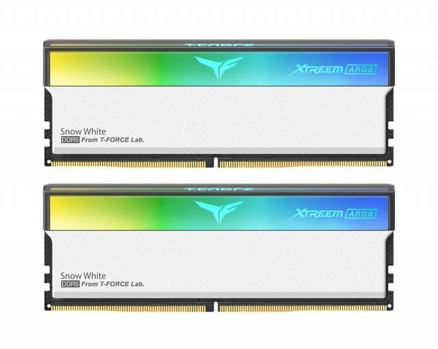 Memory Team Group T-Force XTREEM ARGB White DDR5 32GB(2x16GB) 6000MHz CL30 