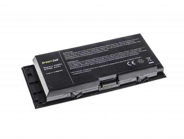 Laptop Battery for Dell Precision M4600 M4700 M4800 M6600 M6700 M6800  11.1V 6600mAh GREEN CELL 