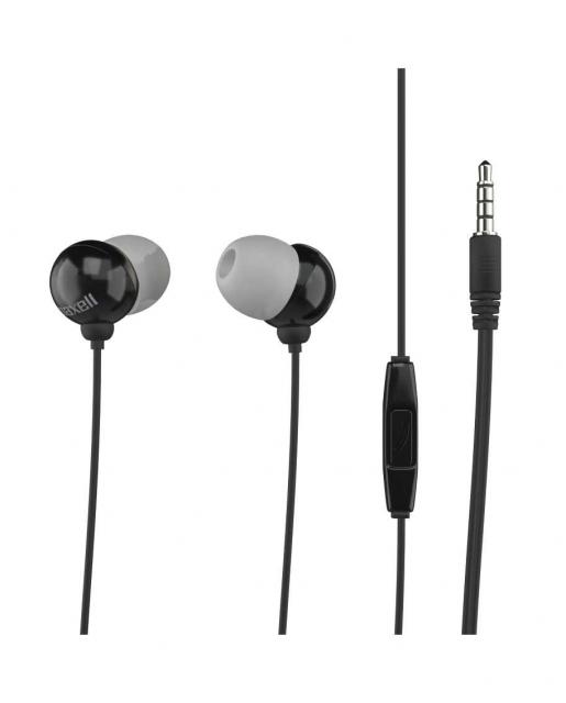 Earphones with microphone MAXELL PLUGZ black 
