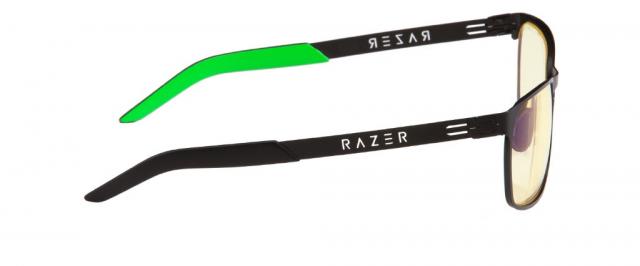 Gaming glasses Gunnar Razer FPS, Amber, Green/Black 