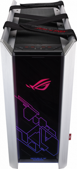 Case ASUS ROG Strix Helios White Edition, ATX/EATX, Mid Tower, Aura Sync RGB 