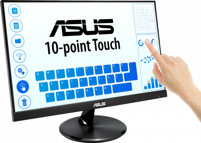 Тъч монитор ASUS VT229H 21.5" FHD (1920x1080) 