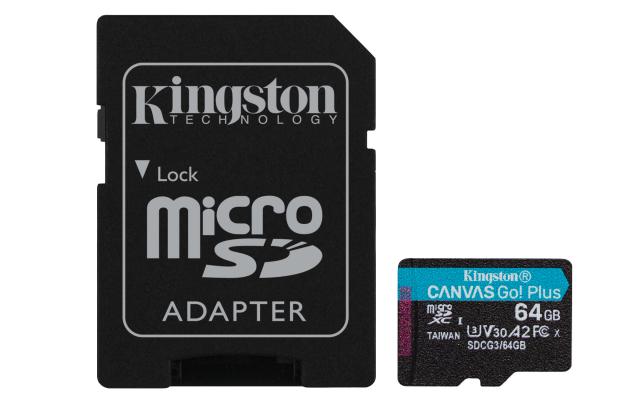 Memory card Kingston Canvas Go! Plus microSDXC 64GB 